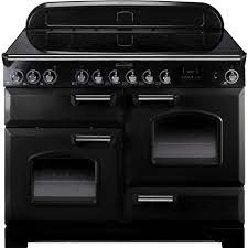 Image of Rangemaster 90380 CDL110EIBL-C Classic Deluxe 110cm Induction Range Cooker Black-C