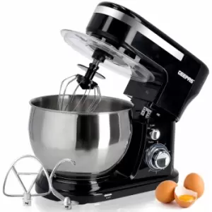 Image of Stand Mixer 5L Mixing Bowl Beater Dough Hook 6Speed 1000W Stainless Steel Geepas