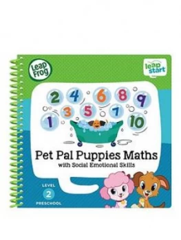 Image of Leapfrog Leapstart Preschool Activity Book Pet Pal Puppies Maths And Social Emotional Skills