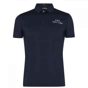 Image of J Lindeberg Polo Shirt - Navy
