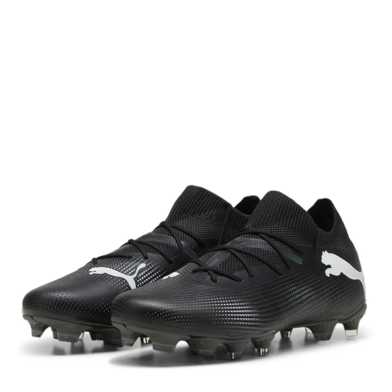 Image of Puma Future 7 Match Rush Firm Ground Football Boots - Black 9