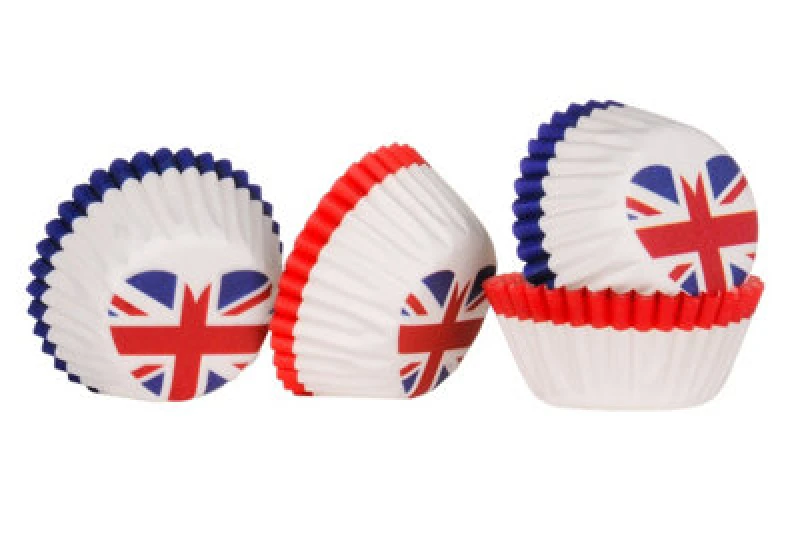 Image of Premier Housewares I Love UK 100Pcs Mini Cupcake Cases Multi