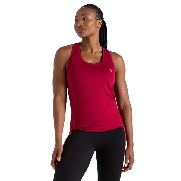 Image of Dare 2b Womens Modernize II Lightweight Wicking Running Vest 14 - Bust 38' (97cm) Berry Pink DAB046-176-14