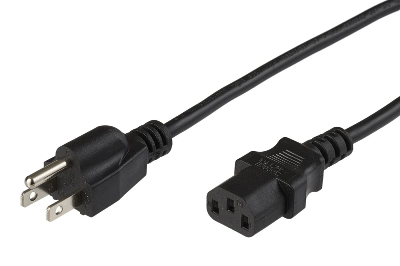 Image of Microconnect PE110401 power cable Black 1m C13 coupler Power plug typ