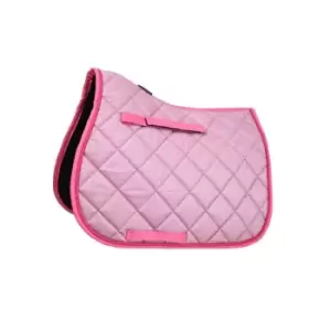 Image of HY Equestrian Equestrian Glitzy HyWither Saddle Pad - Pink