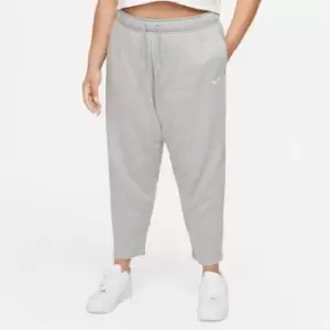 Image of Nike Crop Slim Jogging Bottoms Womens - Grey