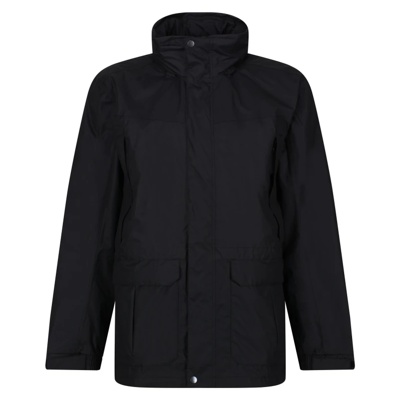Image of Regatta Professional Mens Waterproof Breathable Jacket in Black Size: Small Black Male S