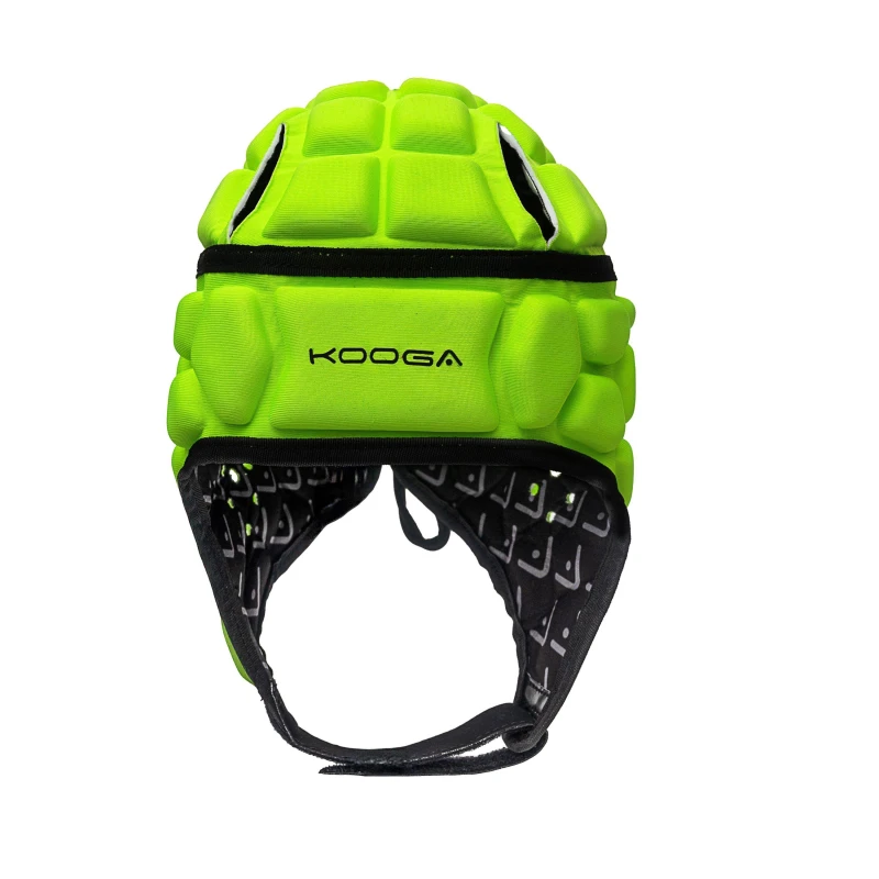 Image of KooGa Evo Head Guard Mens Fluro Green male Small