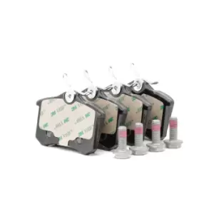 Image of FERODO Brake pad set PREMIER ECO FRICTION FDB5026 Brake pads,Brake pad set, disc brake VW,AUDI,OPEL,Golf IV Schragheck (1J1),Golf V Schragheck (1K1)