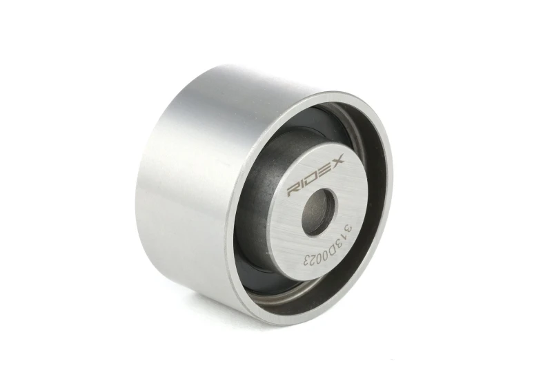Image of RIDEX 313D0023 Deflection/Guide Pulley, timing belt Metal Deflection/Guide Pulley,timing belt (313)