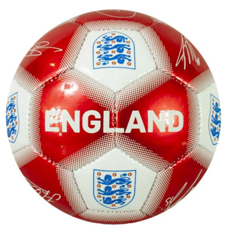 Image of England Signature Mini Football Red/white (1)