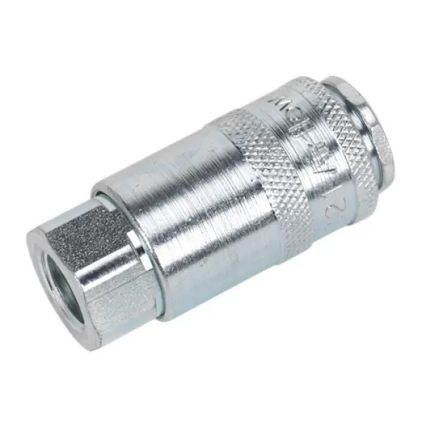 Image of Genuine SEALEY ACP13 Coupling Body Female 1/4BSP Pack of 5