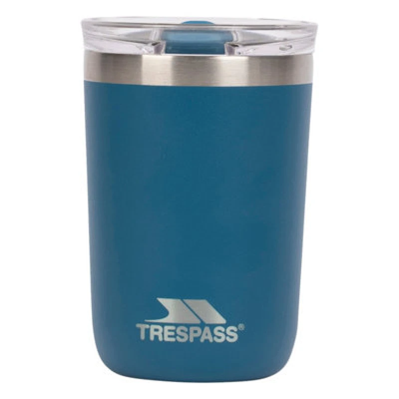 Image of Trespass Trespass Rounder Stainless Steel Travel Cup in Navy Navy One Size Unisex 5063750866826