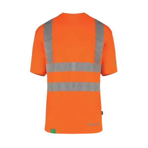 Image of Beeswift Envirowear Beeswift Envirowear High Visibility Short Sleeve T-Shirt Orange XL EWCTSORXL