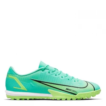 Image of Nike Mercurial Vapor Academy Astro Turf Trainers - Turquoise/Lime