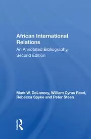 Image of African International Relations An Annotated Bibliography Second Edition