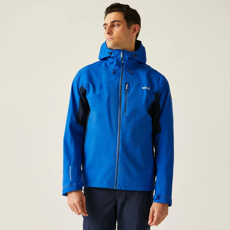 Image of Regatta 'Birchdale' Waterproof Shell Jacket Blue