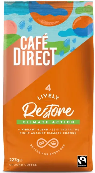 Image of Cafe Direct Lively Roast Ground Coffee 227g