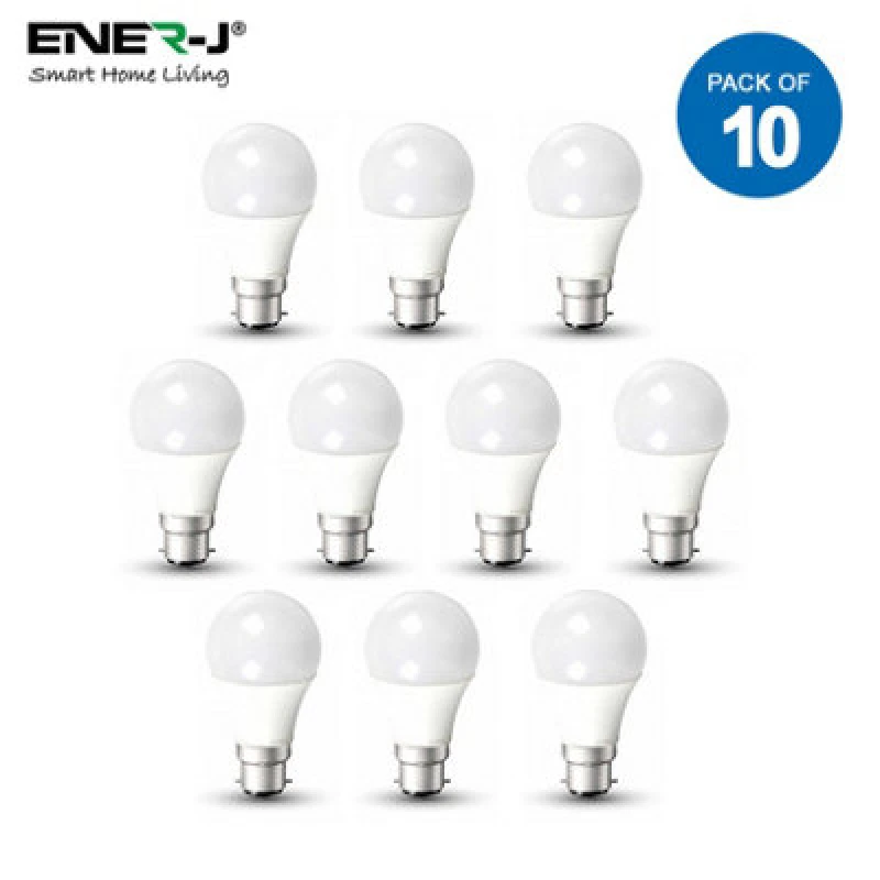 Image of Ener-J LED Bulb- 20W Gls A80 LED Thermoplastic Lamp B22 4000K (Pack Of 10)