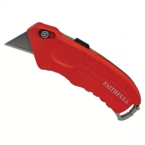 Image of Faithfull D33187 Turbo Auto Feed Retractable Knife