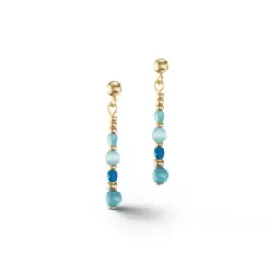Image of Princess Spheres Turquoise Earrings 4350/21-0600