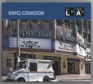 Image of King Crimson Live At The Orpheum 2015 UK 2-disc CD/DVD set DGMSP2