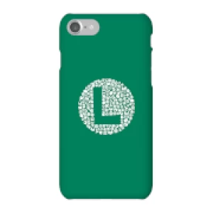 Image of Nintendo Super Mario Luigi Items Logo Phone Case - iPhone 7 - Snap Case - Gloss