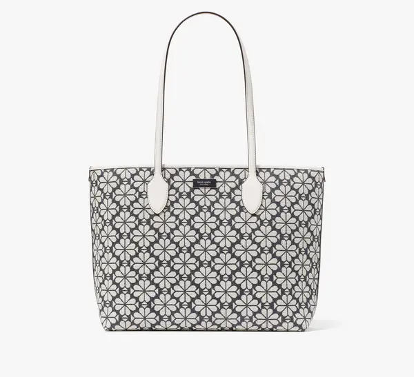 Image of Spade Flower Jacquard Bleecker Large Tote