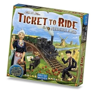 Image of Ticket To Ride Nederlands Map Collection