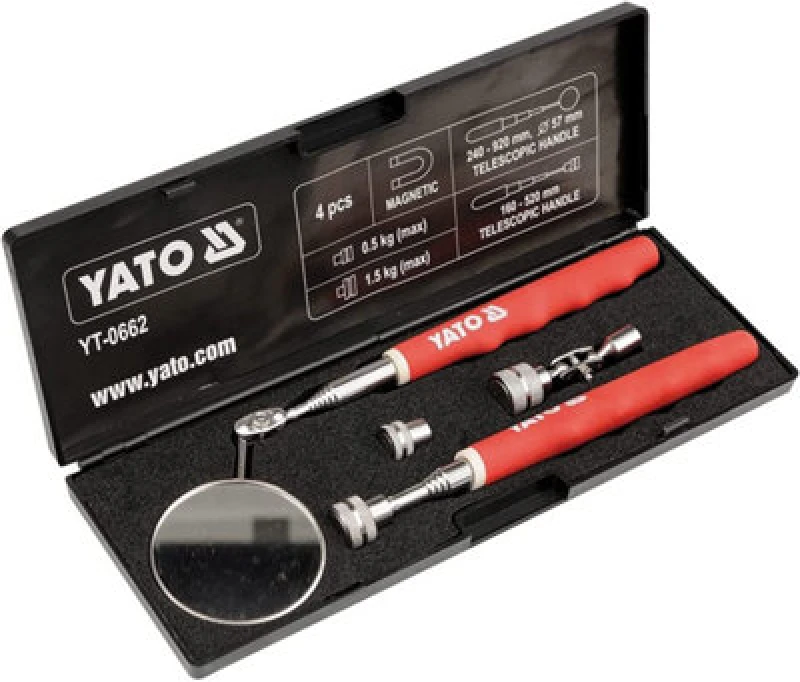 Image of YATO YT-0662 Magnetic Lift Length: 250-930mm Magnetic Lift (5839)