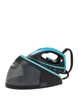 Image of Black & Decker 2800W Steam Station- Aqua