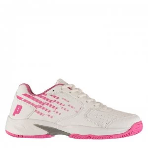 Image of Prince Reflex Tennis Shoes Ladies - White/Pink