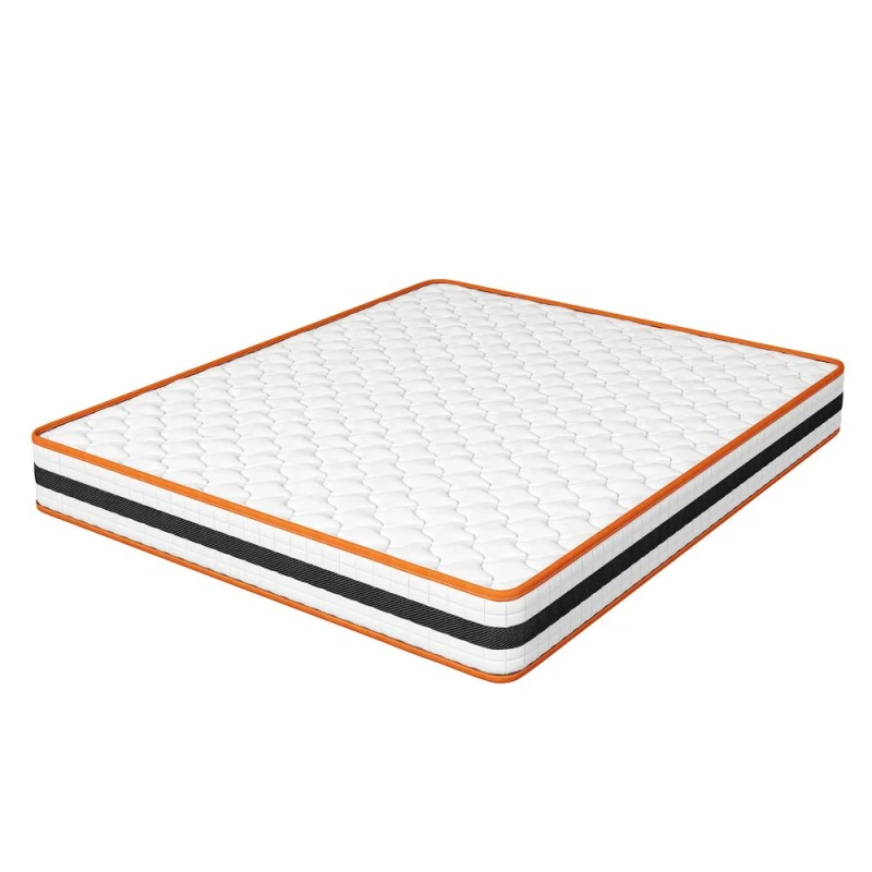 Image of MCC Direct Small Double Mattress Breathable Memory Foam OEKO-TEX Mattress in White White Unisex Small Double