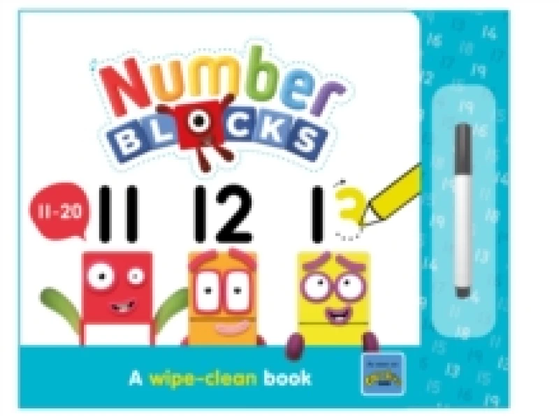 Image of Numberblocks 11-20: A Wipe-Clean Book Board book