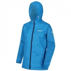 Image of Regatta Womens Pack It III Waterproof Jacket - Blue Aster
