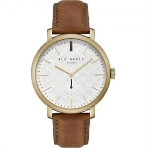 Image of Ted Baker Mens Trent Gold Plated Watch - TE15193006