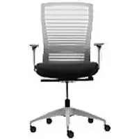Image of Realspace Synchro Tilt Ergonomic Office Chair with Adjustable Armrest and Seat Florence Black