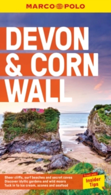Image of Devon and Cornwall Marco Polo Pocket Travel Guide - with pull out map Paperback / softback