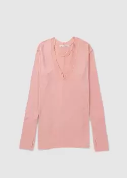 Image of Free People Womens Fresh And Clean Super Soft Top In Coral Mist