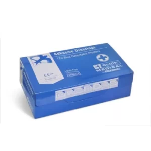 Image of Blue Detectable Plasters 120 Assorted