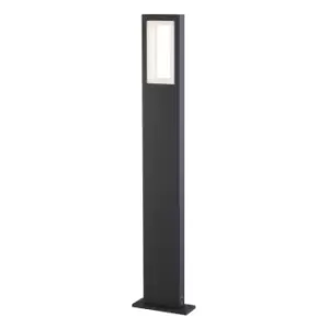 Image of Led Post (73Cm Height) Dark Grey With Frosted Diffuser