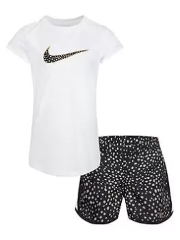 Image of Nike Infant Girls Animal Spot Aop, Black, Size 18 Months, Women