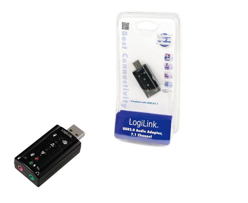 Image of LogiLink USB Soundcard 7.1 channels