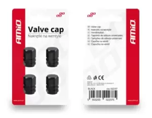 Image of AMiO Tyre Valve Cap Quantity: 4 02237