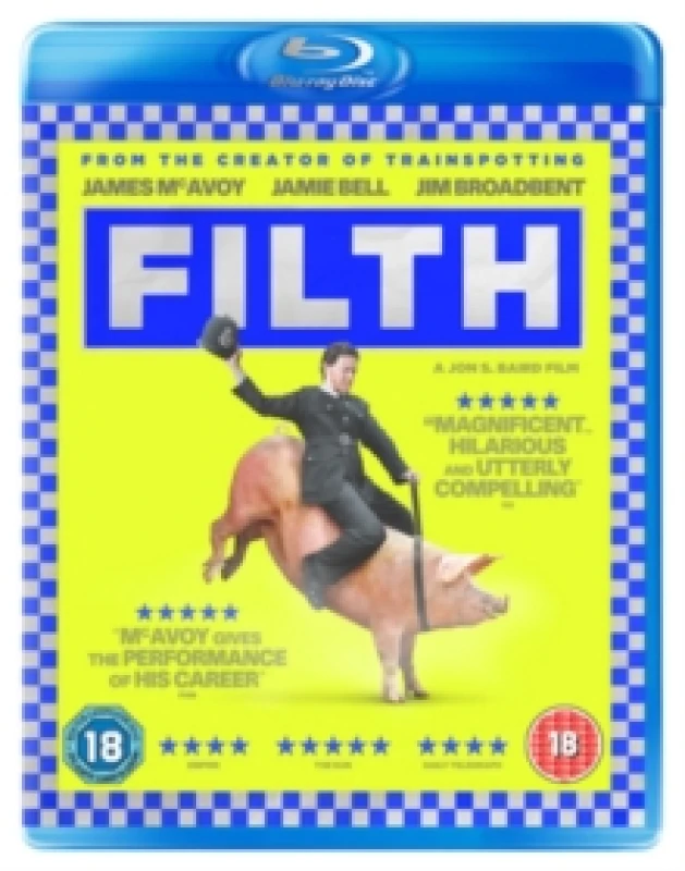 Image of Filth Bluray 5055761901634
