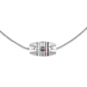 Image of Ladies Tommy Hilfiger Jewellery Mesh Charm Necklace