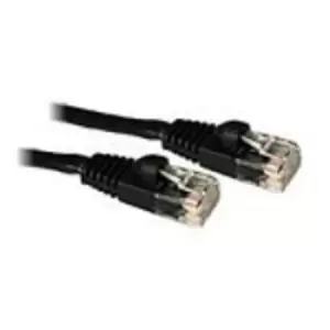 Image of C2G, Cat5E 350MHz Snagless Patch Cable Black, 1m