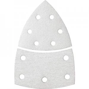 Image of Bosch Accessories 2608607402 Multi-purpose sandpaper Hook-and-loop-backed, Punched Grit size 40 (L x W) 102mm x 62.93mm 10 pcs