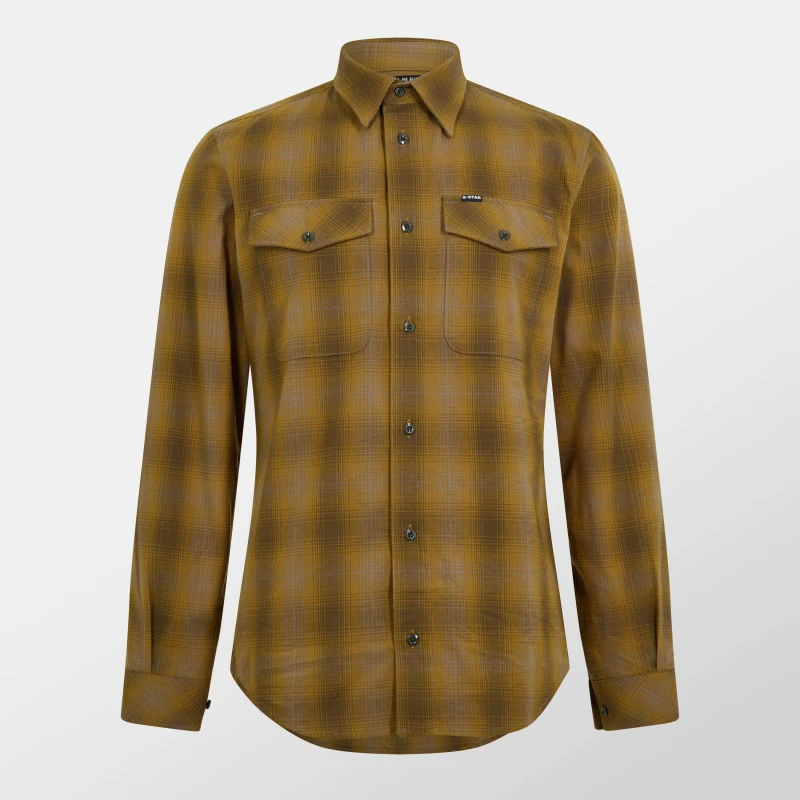 Image of G Star Marine Slim Shirt Tobacco male Medium