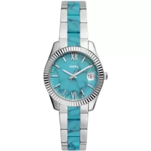 Image of Ladies Fossil Stainless Steel Scarlette Mini